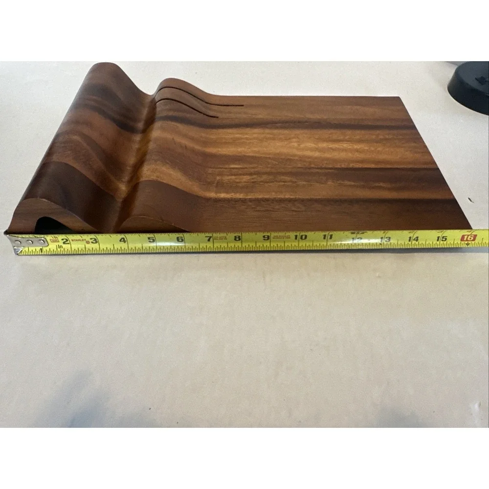 Nest And Nook Charcuterie Board Acacia Wood - Color Walnut